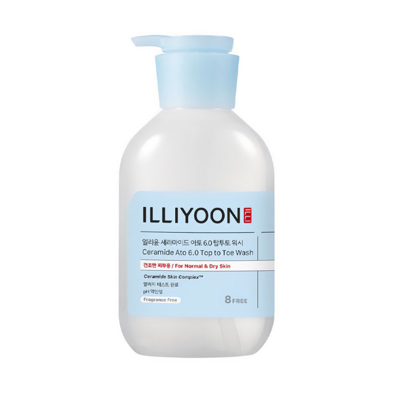 Універсальний гель для душу Illiyoon Ceramide Ato 6.0 Top to Toe Wash з церамідами, 500 мл