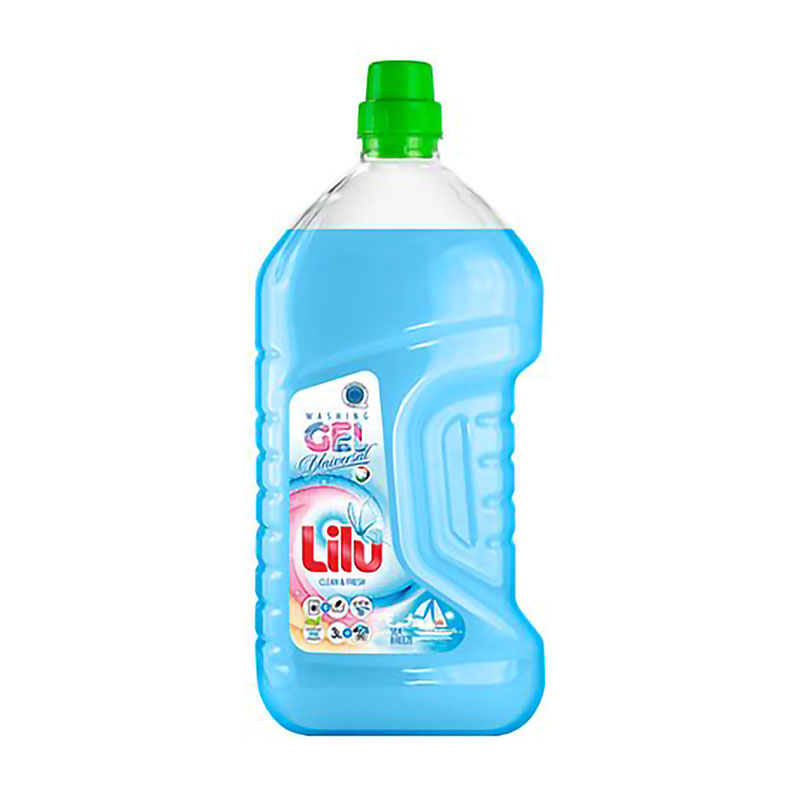 Універсальний гель для прання Lilu Universal Washing Gel Sea Breeze, 60 циклів прання, 3 л