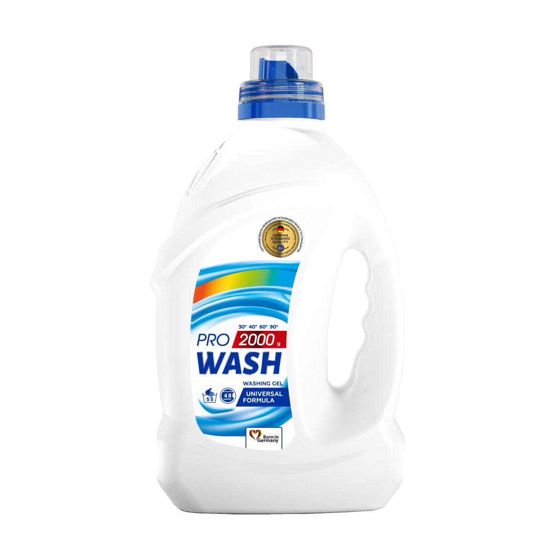 Універсальний гель для прання ProWash Universal Formula, 57 циклів прання, 2 кг